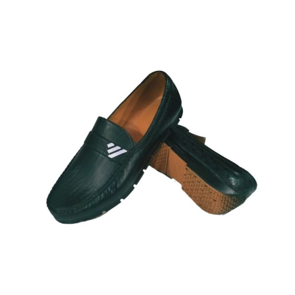 Black Parties PVC Farming Formal Shoes (per pair)