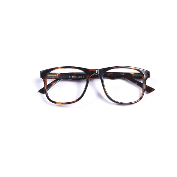 Leopard Printed Square Frame