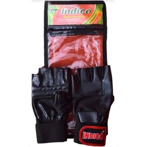 Indico Black Gym Gloves