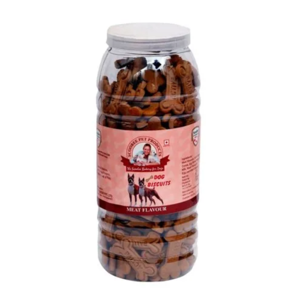 1kg Scoobee Meat Flavor Dog Biscuits