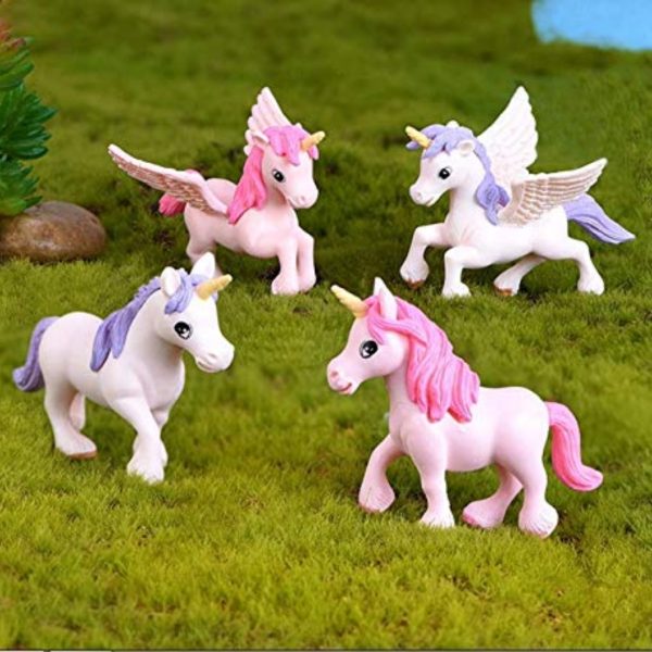 Unicorn Miniatures Decoration Gifts for Kids