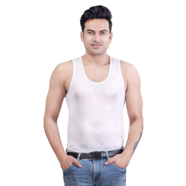 Super China Men's Cotton Sleeveless Vest