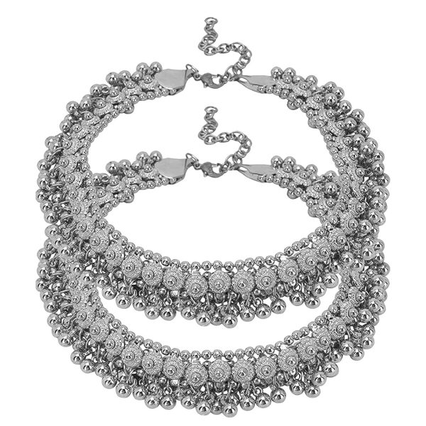 Wedding Dance Beads Oxidized Ghungroo/Pajeb for Women