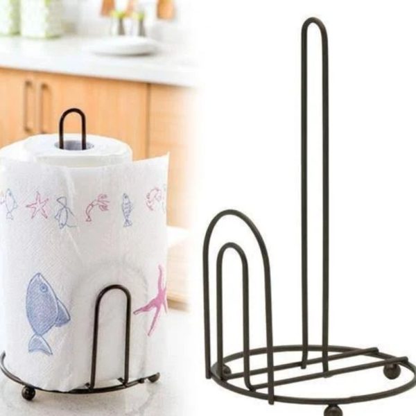 Dime Store Wrought Iron Kitchen Tissue Roll