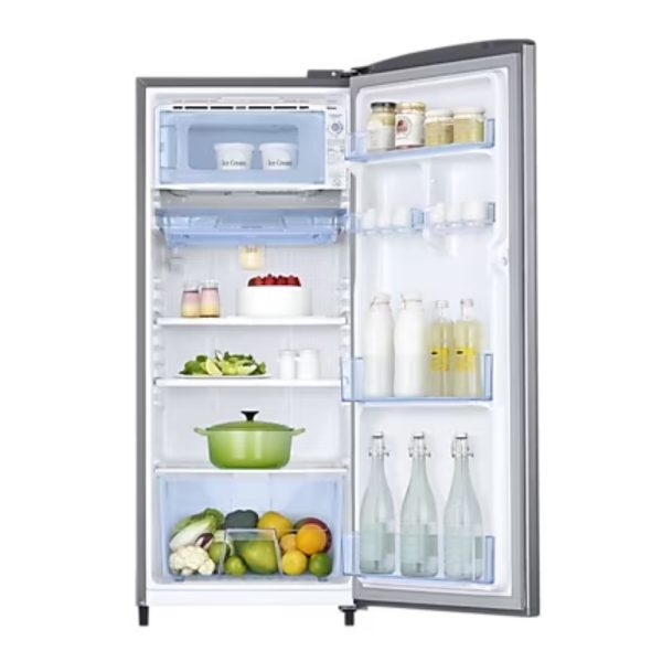 183L Stylish Grandé Design Single Door Silver Refrigerator - Image 3