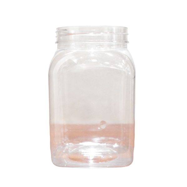 Plain Square Jar