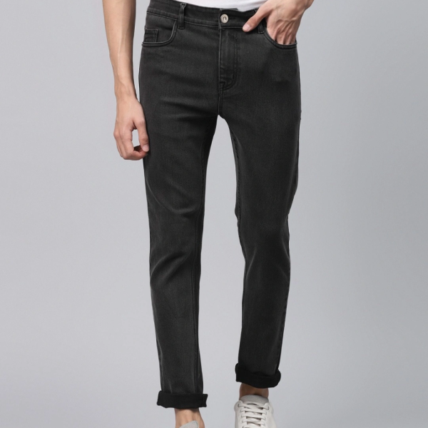 Men's Black Slim Fit Jeans