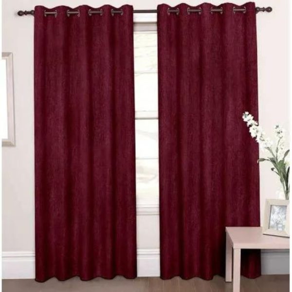 Polyester Plain Curtain