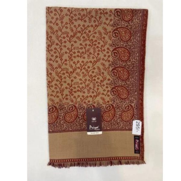 Ladies Jamawar Woolen Shawl