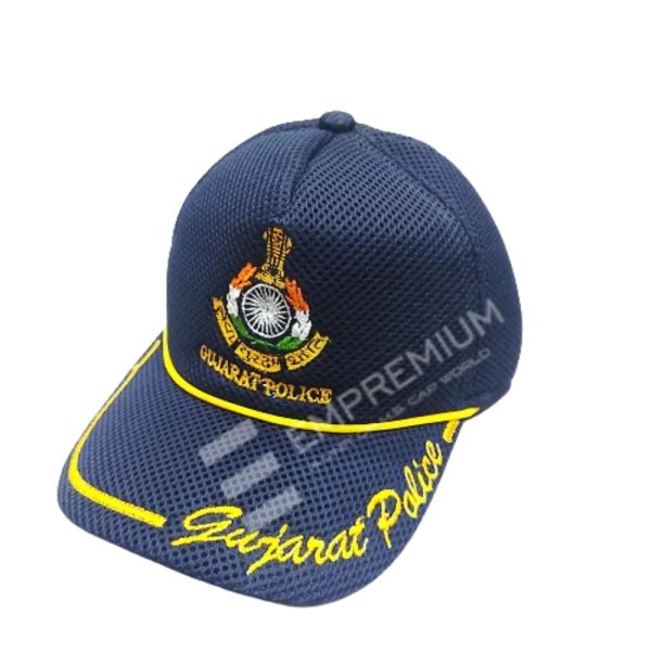 Police Embroidered Caps