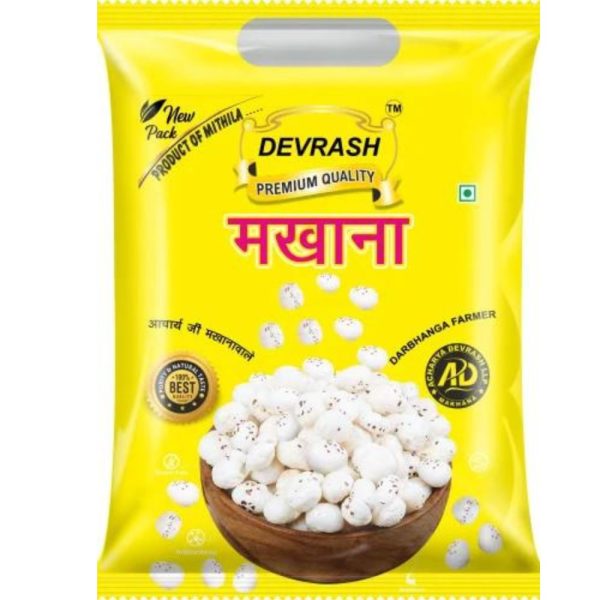 Makhana 250gm packing Phool Makhana Flake