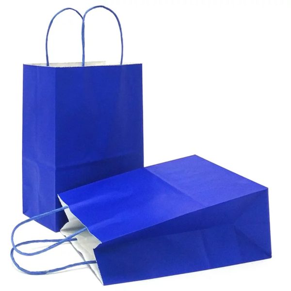 Blue paper Bag