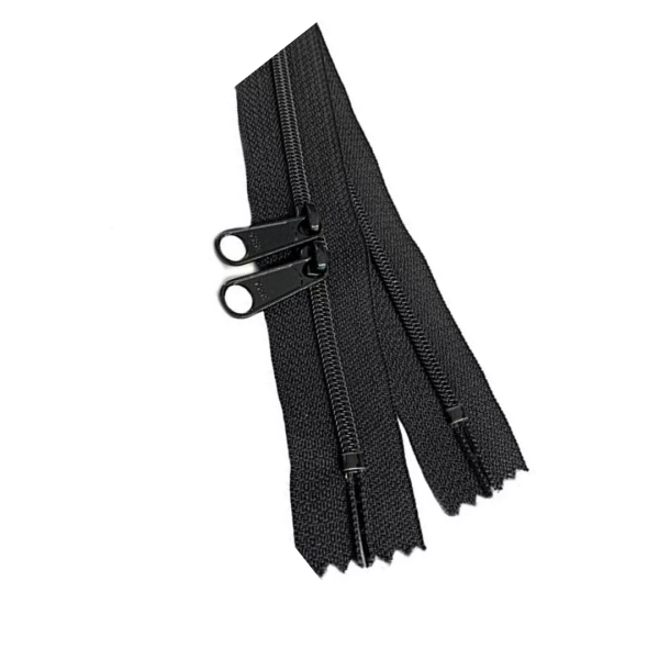 Black Zipper Slider