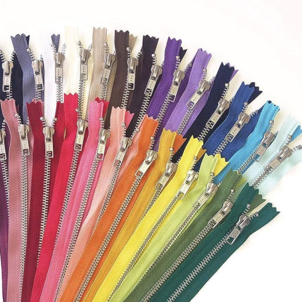 Colored Zippers (1 Piece)