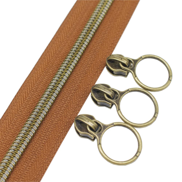 Brass Zippers