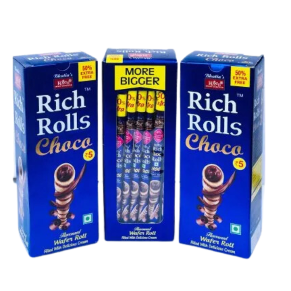 Rich Choco Sticks Roll ( Per Box )