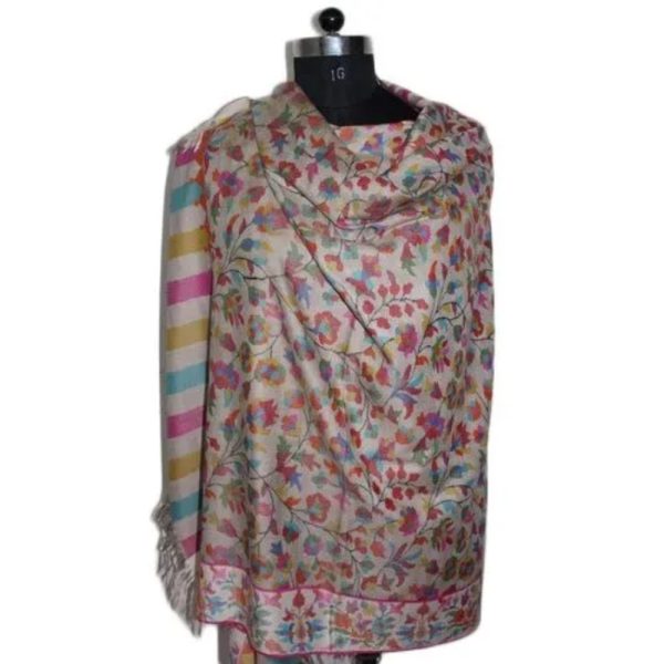 Ladies Party Wear Fancy Pashmina Kani Shawl