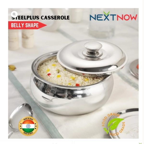 Appliances Steelplus Insulated Casserole 2000 ML