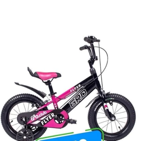 Gro Flyer 14T for Boys and Girls Pink Cycle