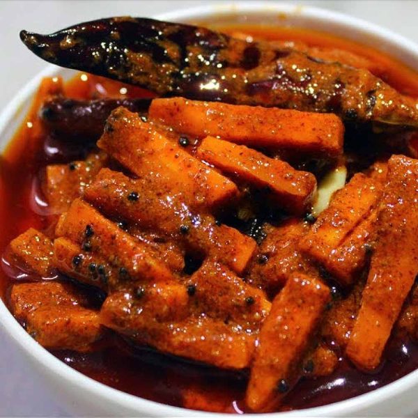 Carrot Pickle (Crunchy & Delicious) Rated 4.93 out of 5 based on 208customer ratings (210 c