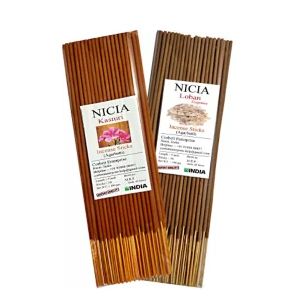 Nicia premium loban kasturi Fragrance Incense Sticks