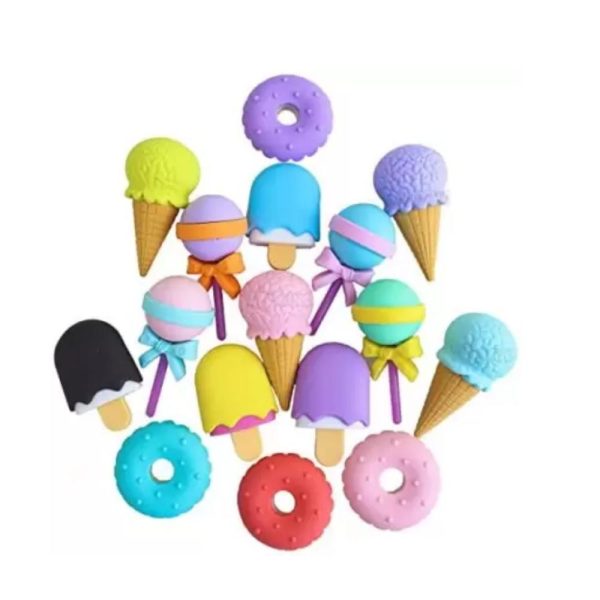 Ice Cream ColorfuL Erasers