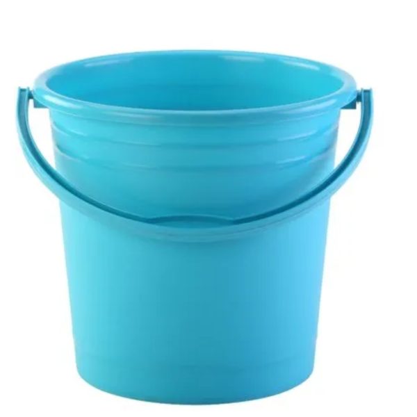 Blue Plastic Bucket