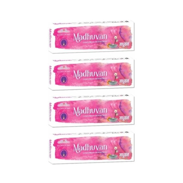 Shah Fragrances Madhuvan Flora Premium Masala Incense Sticks