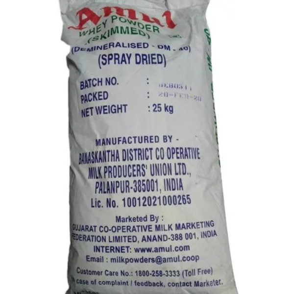 Amul Skimmed Whey Powder