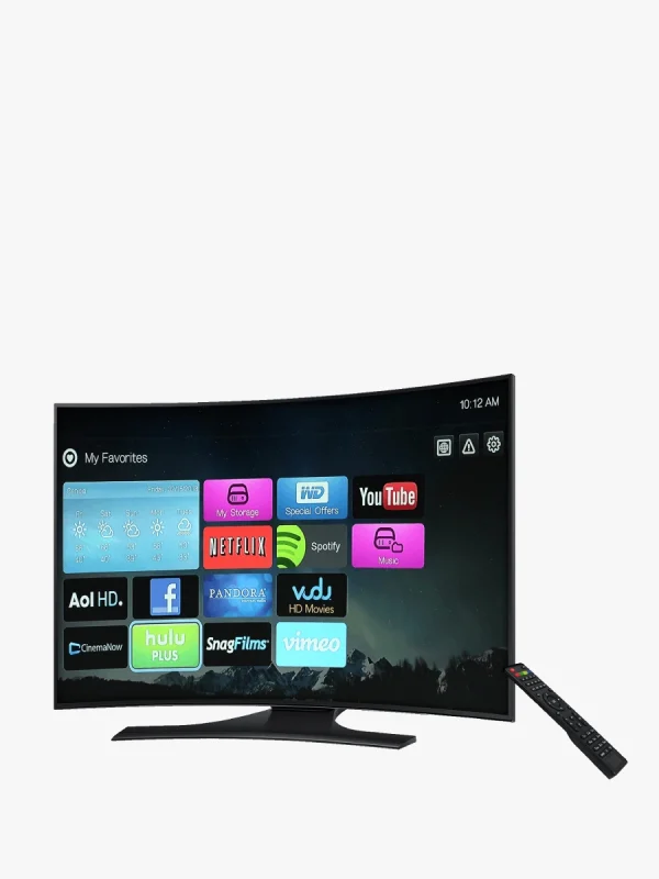 Black 32 Inch Curved LED TV