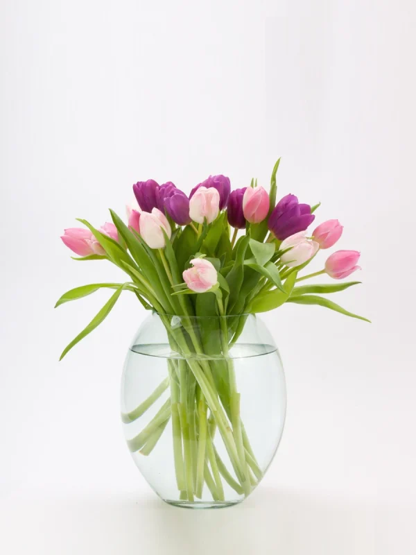 Shatterproof Glass Flower Vase